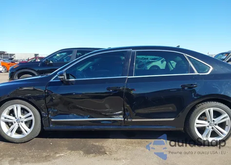 2015 Volkswagen Passat 2.0L Tdi Sel Premium from USA, damaged, VIN 1VWCV7A37FC108300